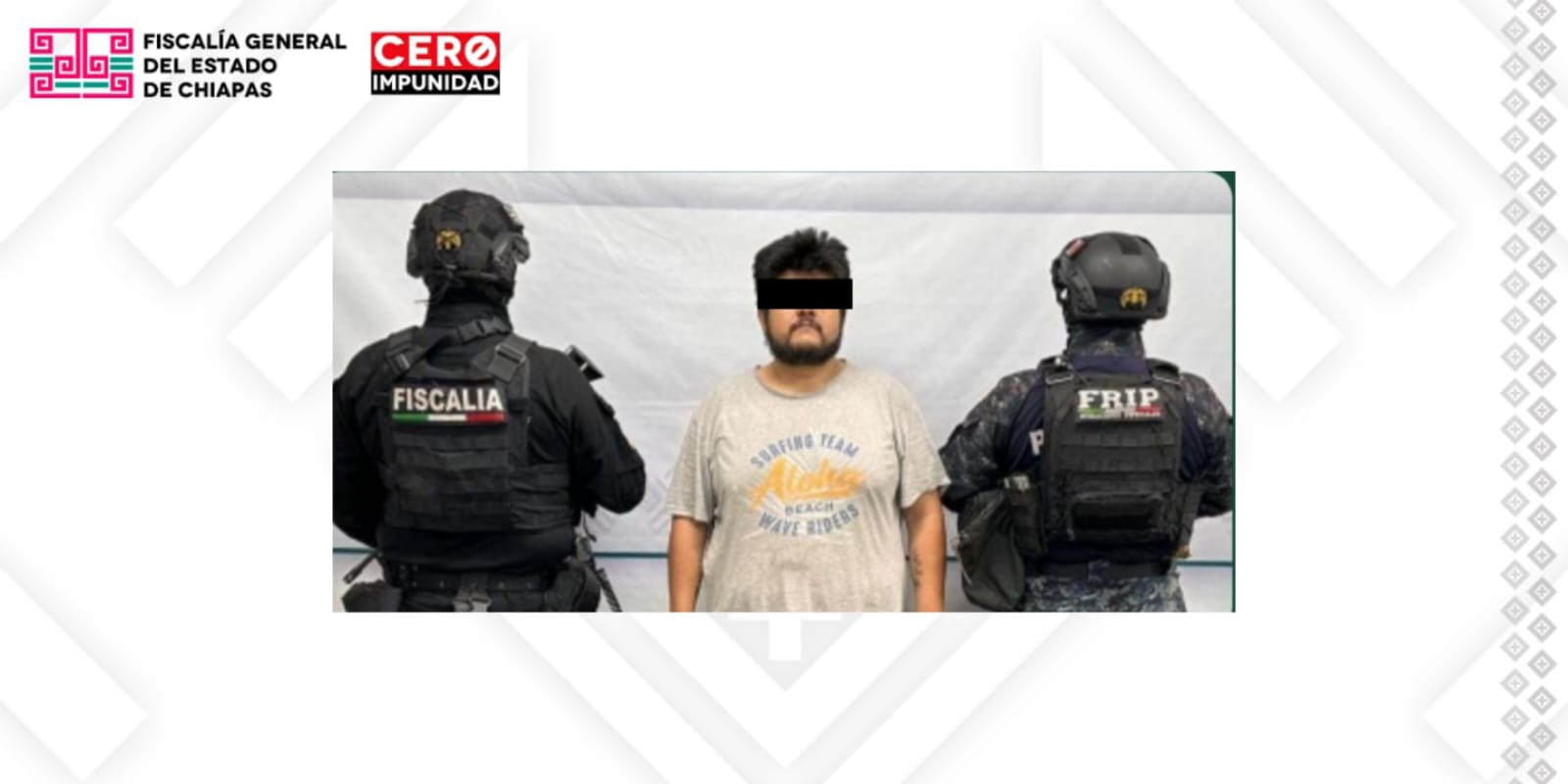 Por violencia familiar equiparada agravada, FGE obtiene vinculación a proceso contra presunto responsable