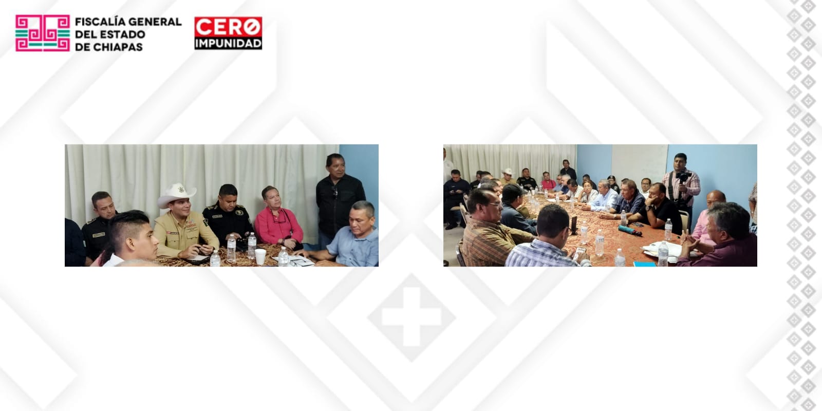 Se reúnen  FGE y SSP con el sector productivo de las regiones Costa y Soconusco