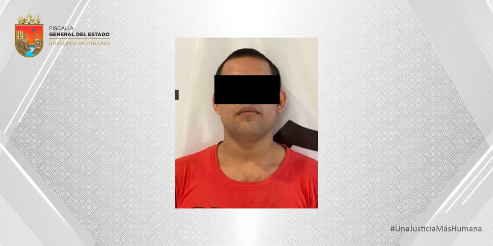 Prisión preventiva en contra de presunto responsable de robo agravado en Huehuetán: FGE