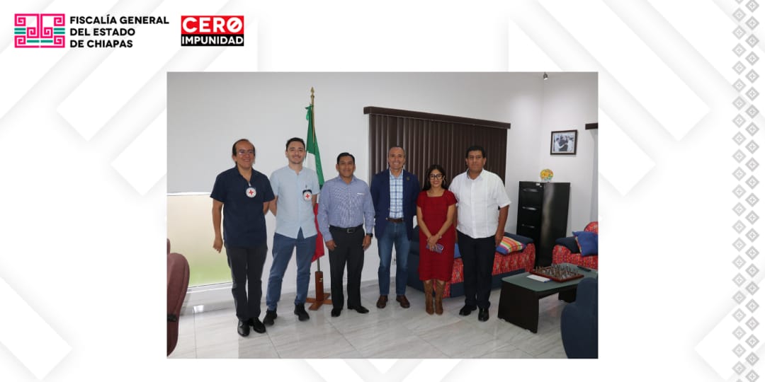 Fiscalía de Derechos Humanos se reúne con integrantes del Comité Internacional de la Cruz Roja